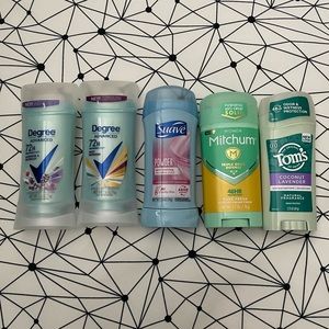 Women’s Stick Deodorant 5 Item Bundle *Brand New*